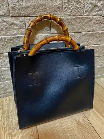 [새상품급] 대나무 핸들 백