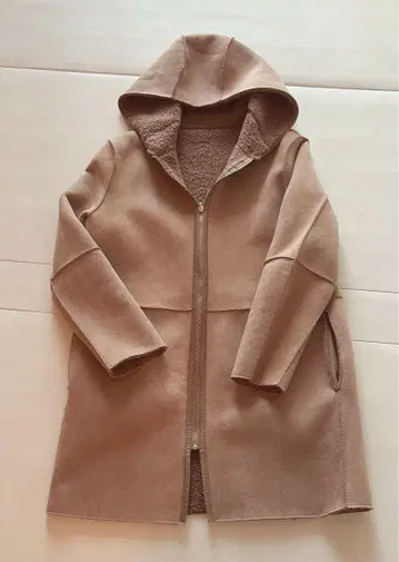 REI RISEE 리버서블 코트 카멜 새상품급 M