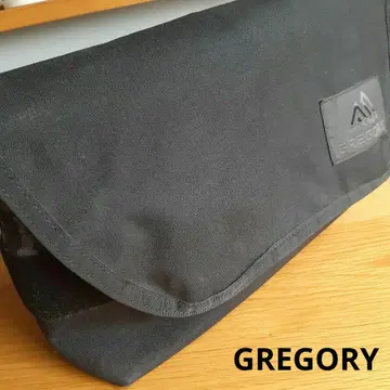 GREGORY 그레고리 블랙 메신저 백 숄더백