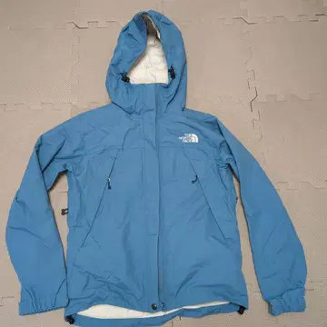 시착만 한 THE NORTH FACE 여성용 S 파랑 마운틴 후드티