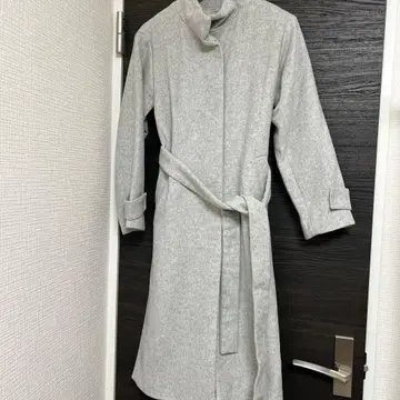 nano UNIVERSE 그레이 노카라 코트