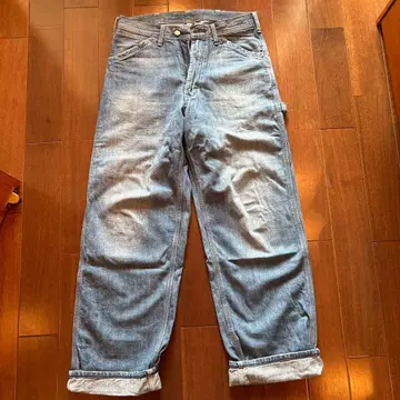 리 스트레이트 데님 라이트 블루