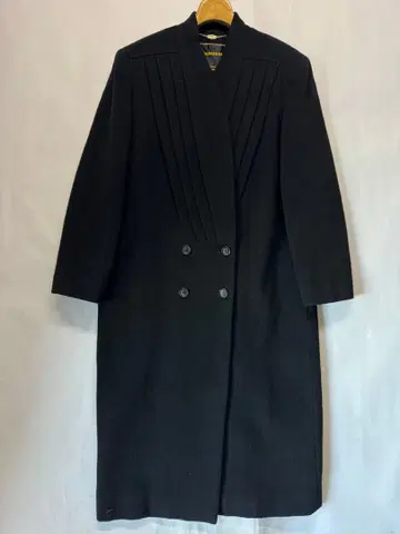 MADUSON 마디슨 온워드 캐시미어 롱 코트 블랙 9