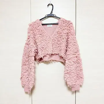 프레이 아이디 핑크 가디건 원사이즈