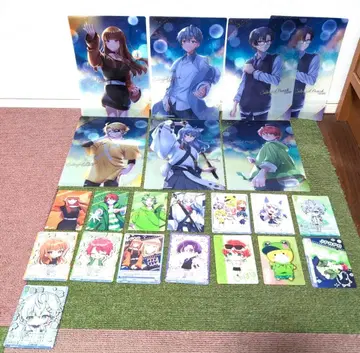 덤 포함 컬러풀 피치 클리어 포스터 7장 세트, 외