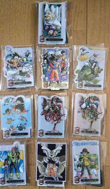 제일복권 드래곤볼 40th ~그 두 번째~ F상 아크릴 스탠드 10점