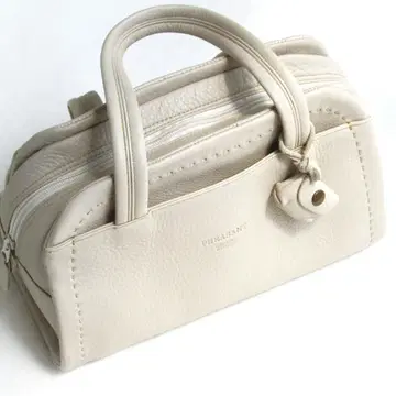 페더슨트 핸드백 가죽 페이즐리 무늬 올 패턴 화이트 PHEASANT