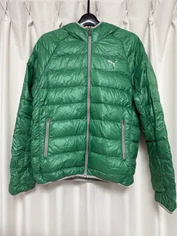 Puma 후드 부착 다운 자켓 L 사이즈