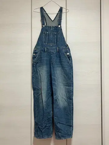 X-girl 엑스걸 데님 오버롤 M