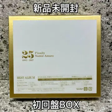 [ 미개봉 새상품 ] 아무로 나미에 25 Finally 초회반 BOX