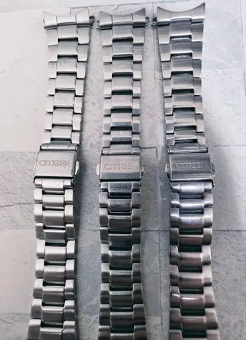 20mm CITIZEN 정품 E031 남성용 시계 벨트 3개 세트