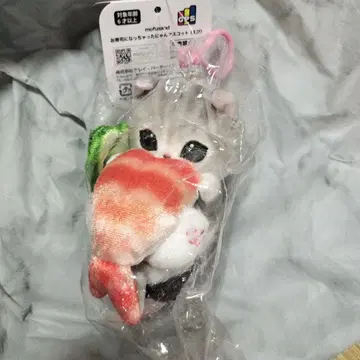 모프 샌드 스시가 되어버렸다냥 마스코트 새우 키링