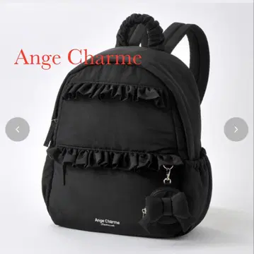 시마무라 츠지 노조미 Ange Charme 파우치 포함 프릴 백팩