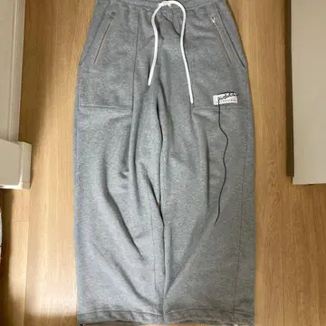 DIET BUTCHER 크롭 와이드 팬츠