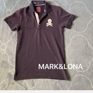 마크앤로나 스컬 자수 반팔 미사용 MARK&LONA 남성S 여성M