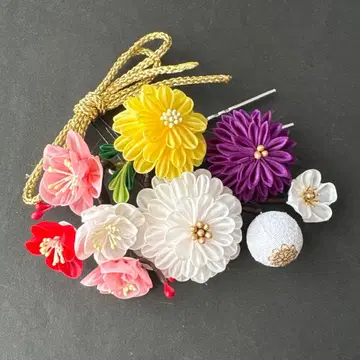 츠마미자이쿠 머리 장식 성인식 졸업식 결혼식 시치고산 No.65