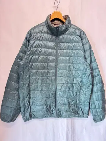 UNIQLO 유니클로 라이트 다운 자켓 바이컬러 경량 XL