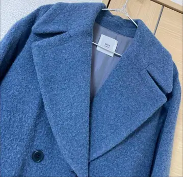 이에나 라부르클 알파카 샤기 오버코트