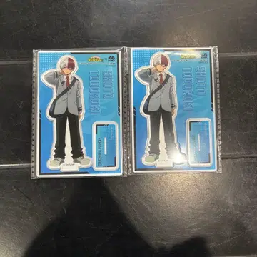 나의 히어로 아카데미아 토도로키 쇼토 아크릴 스탠드 쿠라스시 2개 세트