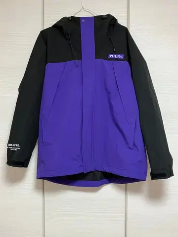 MILKFED. 마운틴 파카 M 보라색/블랙