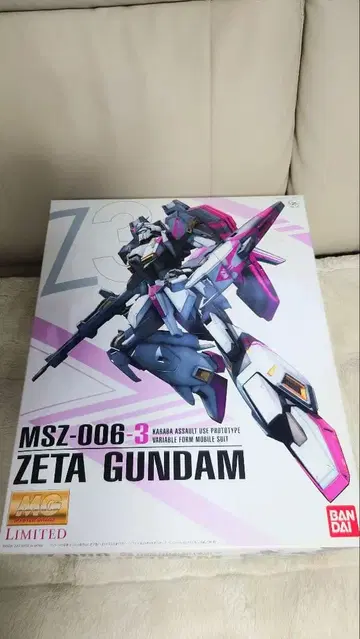 반다이 MSZ-006-3 제타 건담 한정판
