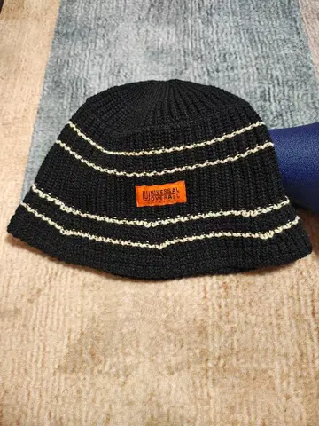 UNIVERSAL OVERALL 버킷햇 블랙