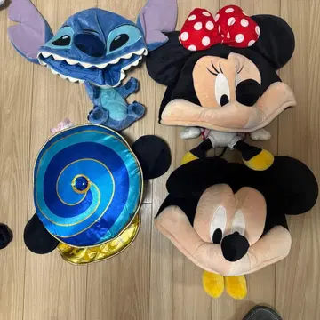 디즈니 캐릭터 캡 모자 미키 35주년 미니 스티치