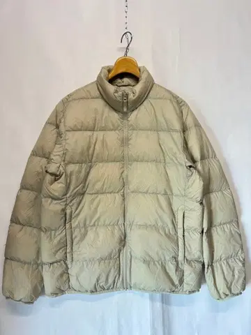 UNIQLO 유니클로 울트라 라이트 다운 다운 자켓 3D 베이지