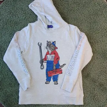 고슬로우 NISSAN 콜라보 후드티 ( XL )