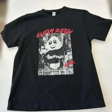 C&K 굿즈 투어 티셔츠 블랙 M 사이즈