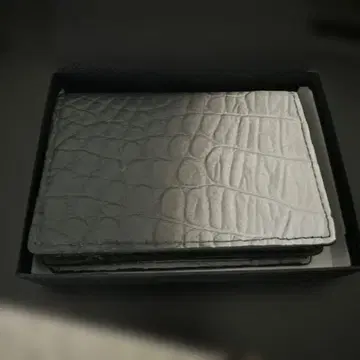 그레이 그라데이션 명함지갑