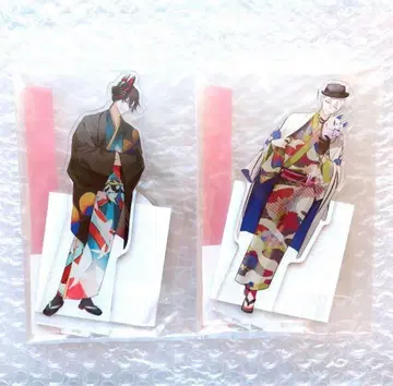 츠키우타. 무츠키 하지 & 시모츠키 슌 월하제 아크릴 스탠드