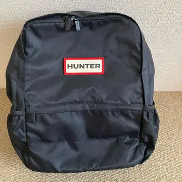HUNTER 블랙 럭색/백팩