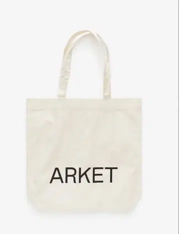 ARKET 에코백 아이보리
