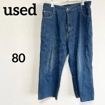 used 구제 의류 데님 청바지 빈티지 코디 아메카지 인디고 블루