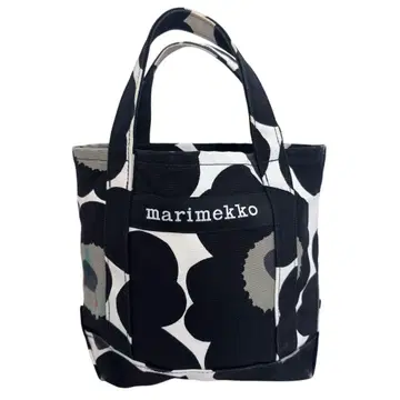 marimekko 마리메꼬 토트백 핸드백 블랙 캔버스