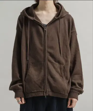 [ 완판템 ] Casper Jhon 더블 지퍼 니트 후드티