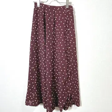 GARDE CORPS 가르드 코프스 올 패턴 롱 스커트 보르도 M