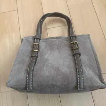 브라운 코듀로이풍 토트백 ZARA