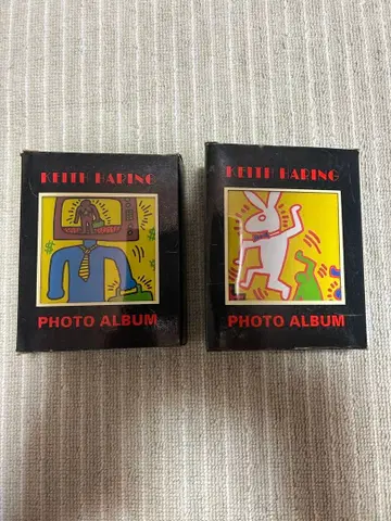 키스 해링 사진 앨범 2개 세트