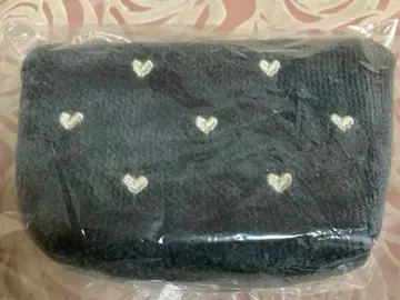 러브러리 하트 보트형 파우치 S