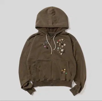 hiroki tuzuki 풀 집 후디 차콜