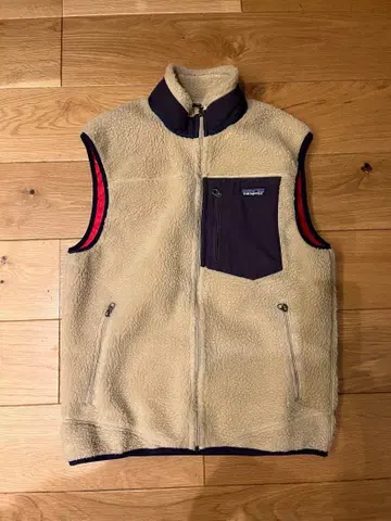 파타고니아 클래식 레트로X 베스트 M 베이지 남성용
