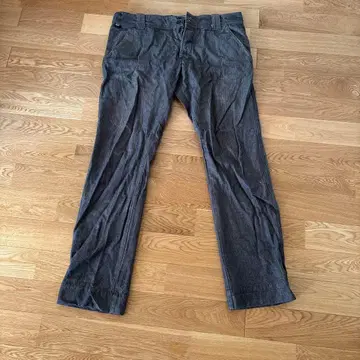 5DSL 스트레이트 데님 다크 그레이 34