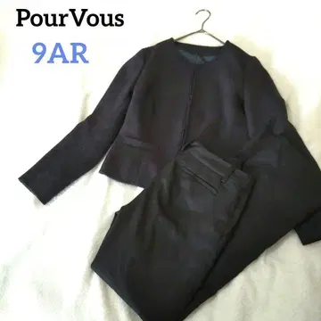 풀뷰 비엔느 프레스 세레모니 수트 셋업 노카라 자켓