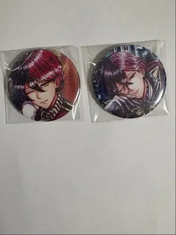 악마 집사와 검은 고양이 아쿠네코 배틀 캔 캔뱃지 루카스