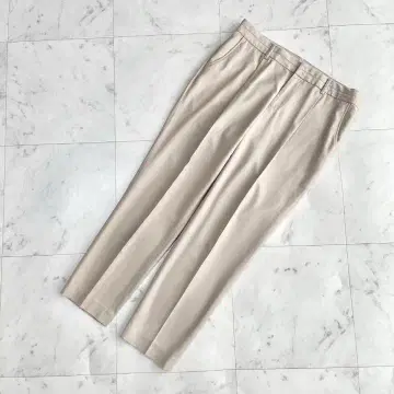 유나이티드 애로우즈 팬츠 여성용 베이지 40