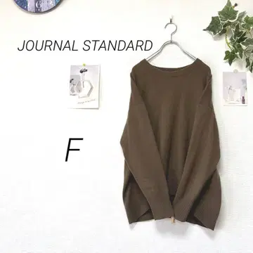 10686-1 저널 스탠다드 캐시미어 니트 스웨터 F 무지