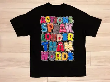 초레어 never not working 티셔츠 L 사이즈 블랙