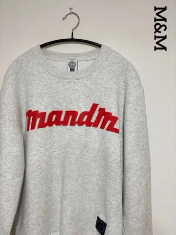 M&M 그레이 크루넥 트레이닝복 M 사이즈